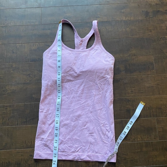 Lululemon Ebb to Steet pink tank top - Picture 6 of 8